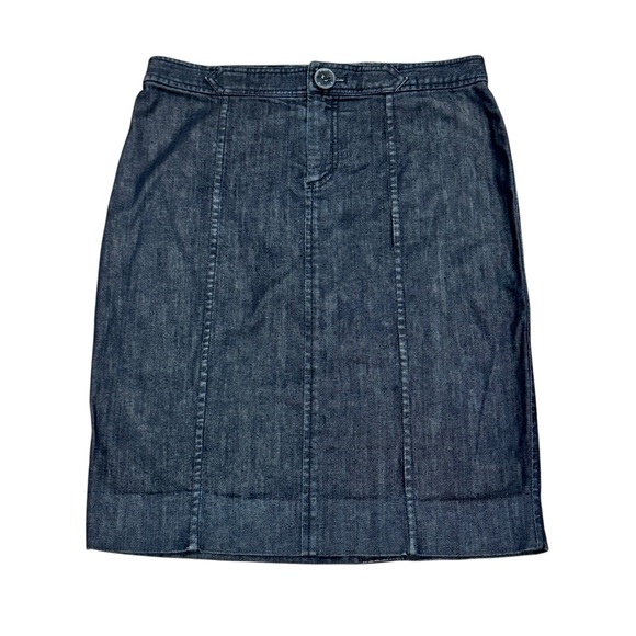 Marc Jacobs Denim Bow Pencil Skirt - Picture 9 of 10